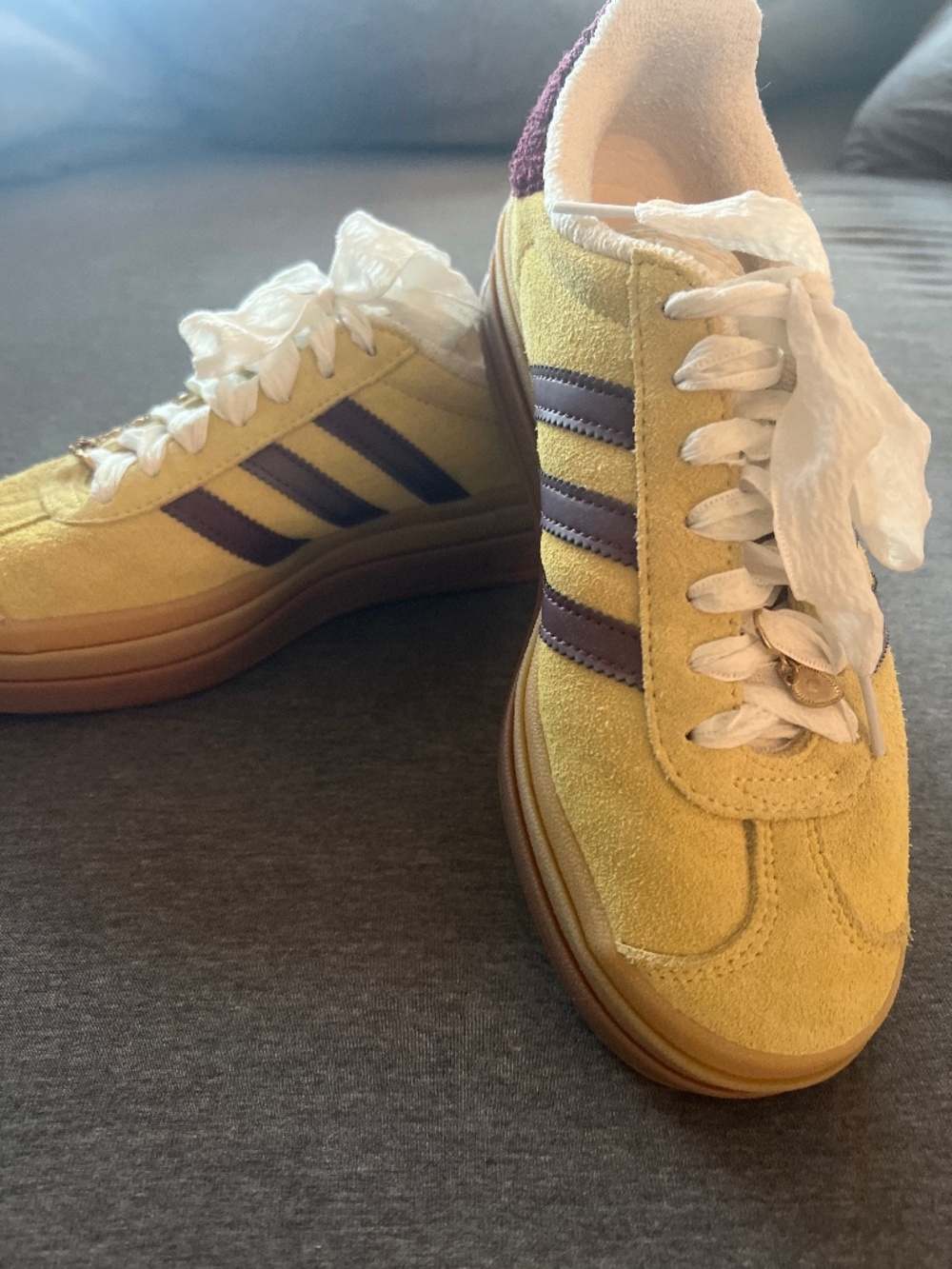 adidas Gazelle – Yellow & Burgundy